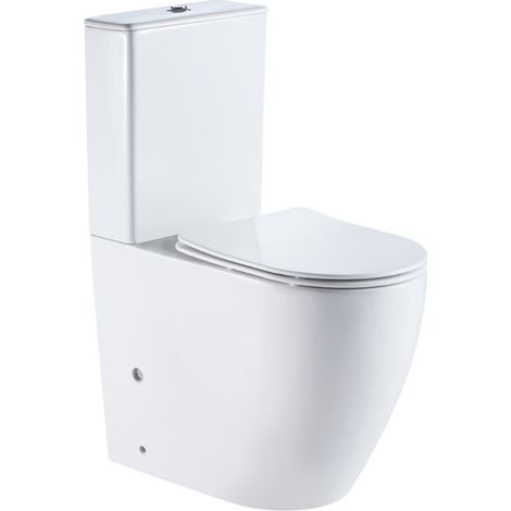 AQUORE 388712 GÉNOVA PMR Pack Inodoro BTW Compacto Blanco - ref: 388712
