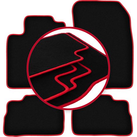 CARLUX-RED Autofußmatten für: Suzuki Kizashi Limousine (2009-2014) (1/5)