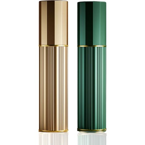 Vaporisateur de parfum rechargeable, lot de 2 pour voyage, vaporisateur portable, mini flacons de parfum vides, distributeur de cologne anti-fuite pour homme et femme, 5 ml (1/5)