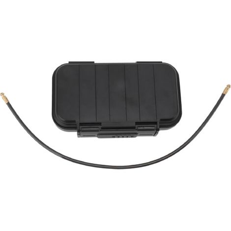 Combination Key Lock Box, Portable Security Case with Thickened Zinc Alloy Buckle, Waterproof for Indoor Use (1/5)