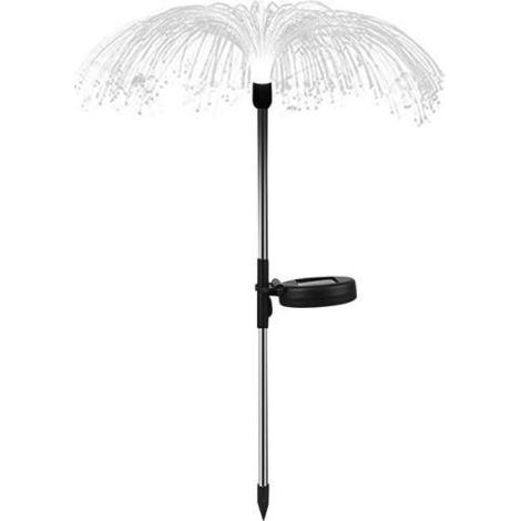 Lampe Solaire LED Fleur Méduse, 7 Couleurs Changeantes, Décoration Jardin Extérieur, Lampe à Piquer Pelouse Étanche (1/5)