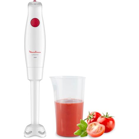 Mixeur plongeant Turbomix 350W Mixage rapide Blanc