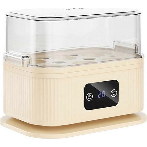 Electric Egg Boiler with Timer Auto Shut Off Egg Steamer for Breakfast Egg Maker 6 Eggs Boiled Machine Cooker EU Plug (1/5)
