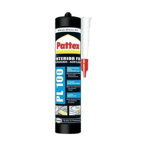 Pattex PL100 cola acrílica blanca de alta adherencia