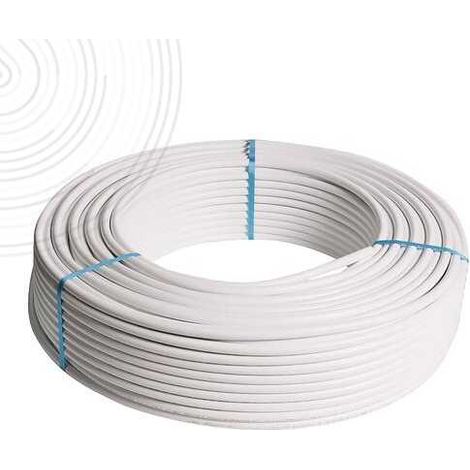 Tube multicouche 16x2 pour plomberie – Installation rapide sans soudure – Résistance à la corrosion et entartrage – Flexibilité optimale 50m – Fixoconnect (1/3)