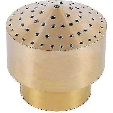 Buse de fontaine en laiton de 5 cm (2 pouces) pour bassin de jardin, aménagement paysager et feux d'artifice, 2025, pour usage domestique (1/4)