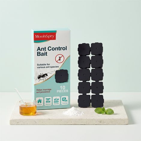 Ameisenköderbox für den Hausgebrauch, Ameisenköder, Ameisenfalle, geeignet für Küche und Schlafzimmer – 10 Stück -- DE (1/5)