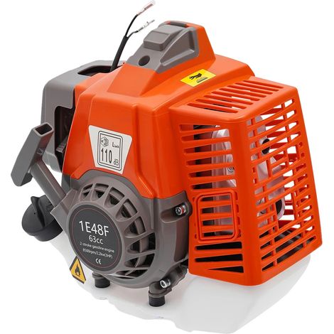 Motore a benzina, 63 cc, potenza 2,2 kW, rosso (1/2)
