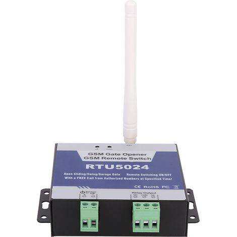 RTU5024 Aggiornamento interruttore relè apriporta GSM Apriporta telecomando senza fili DC 9‑36V (1/5)