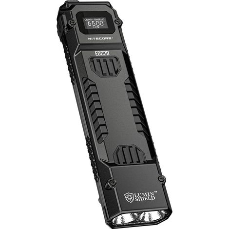 Nitecore EDC29 wiederaufladbare Taschenlampe schwarz 13,4 cm