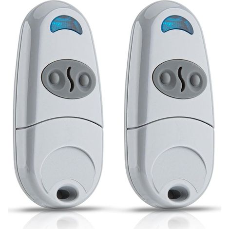 pour Came Top 432NA, 432SA, 432M, 432EE 433,92MHz Télécommande d'ouverture de Porte de Garage 2 pièces