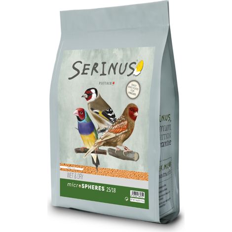Serinus Microsfere bagnate e secche 25/18 3 kg