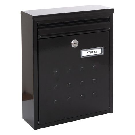 Arregui – Boîte aux lettres murale en acier galvanisé – Taille M pour courrier A4 et magazines – Résistante aux intempéries – Installation facile