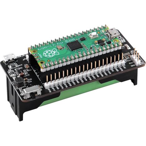 UPS Power Supply Uninterruptible UPS Hat, Power Bank Power Management Expansion Board for Pico/Pico W (1/5)