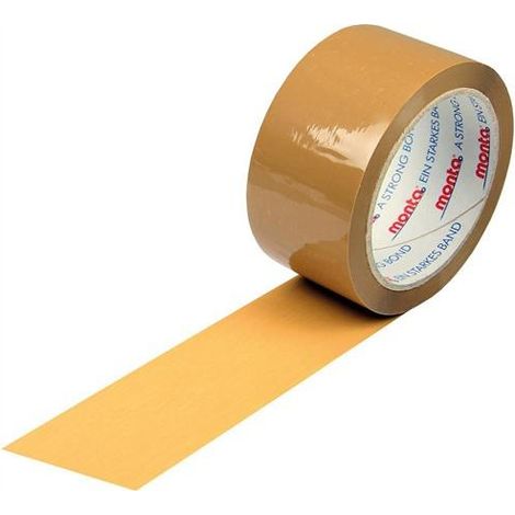 Klebeband monta 331 Breite 50mm Länge 66m Stärke 48µ PP braun MONTA