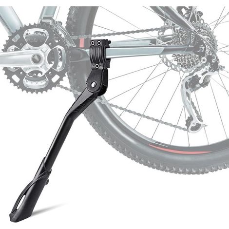 pièce - support de vélo adulte - support de vélo réglable en aluminium de 61 à 74 cm (24 à 29 pouces) - antidérapant - robuste et durable - noir - convient aux VTT, vélos de route et vélos de ville (1/4)