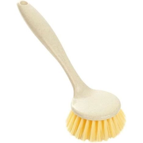 Brosse Vaisselle Long Manche avec Poils Doux Brosse Rcurer de Cuisine Multifonctionnelle pour Casseroles Comptoir EPONGE (1/4)