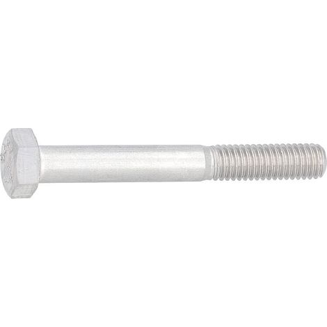 Vis à tête hexagonale avec tige DIN 931 A2-70 M 5X100 conditionnement : 100