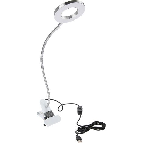 Lampe LED USB pour tatouage maquillage, lampe de table avec pince pour microblading sourcils/eye-liner (1/5)
