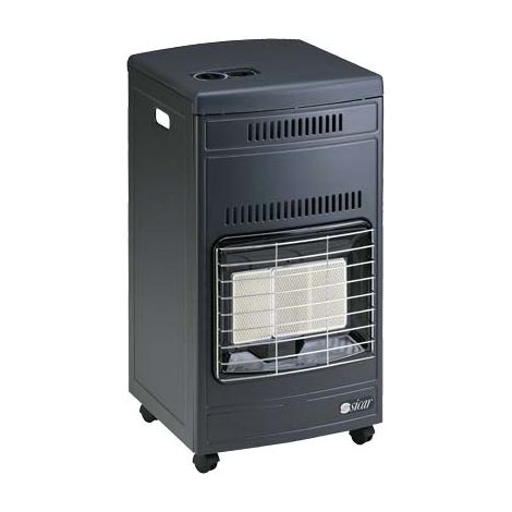 STUFA GAS GPL INFRAROSSI EURO 92T SICAR  GRIGIO VENTILATA WATT 4200 CM 42X45 H.CM 77,5
