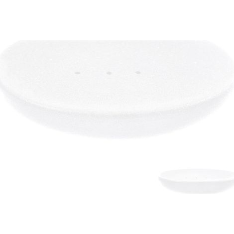Light Color Ceramic Soap Dish for Bathroom Unique and