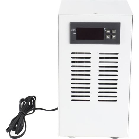 Beyamis Refroidisseur d'eau 72 W pour aquarium, débit 3 L/min, faible niveau sonore (30-35 dB), système de refroidissement à température constante (1/5)