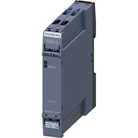 RELAIS DE PROTECTION THERMIQUE MOTEUR 1 CONTACT INVERSEUR - MONITEUR DE TEMPÉRATURE DU MOTEUR SIEMENS 3RN2000-1AA30 (1/4)