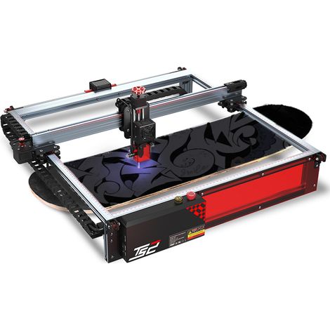 Graveur Laser 10W, Découpe Fine 0,08mm, Machine de Gravure Portable, Sortie 10W, Prise US 100-240V, Idéal pour Bois, Cuir, Métal, Précision Élevée (1/5)