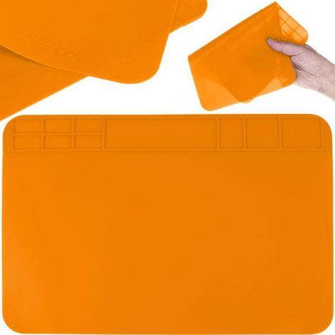 Tapis De Soudure - Silicone 500°C - Antidérapant ESD - Pour Réparation Électronique - 300x200 mm (1/5)
