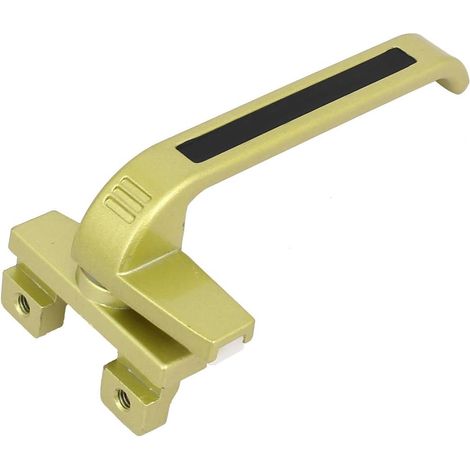 Zinklegierungsflügelfenster - Verriegelungsgriff Griffgriff rechte Champagner à main (70830ecb3411a2 (1/4)