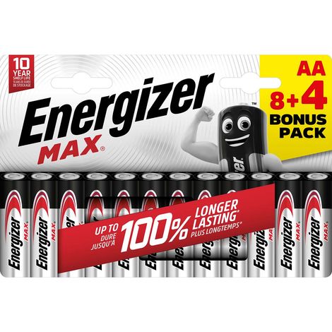 Alkalibatterie aa 1,5 v dc 12-blister