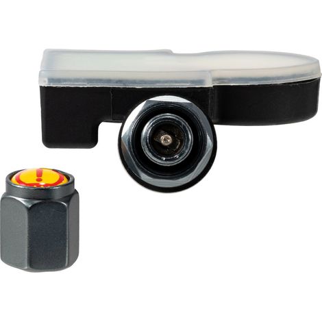 4x Tire Pressure Sensors TPMS Sensors Metal Valve Gunmetal ▶ Ford Fiesta Van 2017-2023 ✓ Tyre Pressure Sensor Set