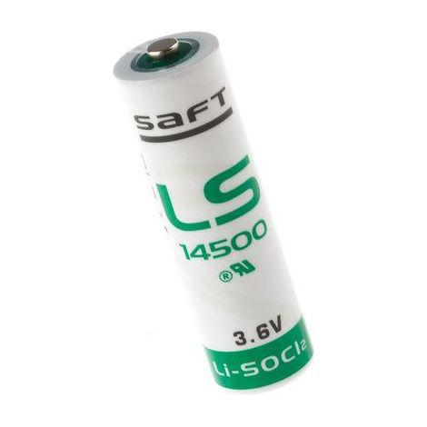 Pila Litio 3,6V 2700mA AA R6 14,5x50mm LS14505 SAFT  ER14505