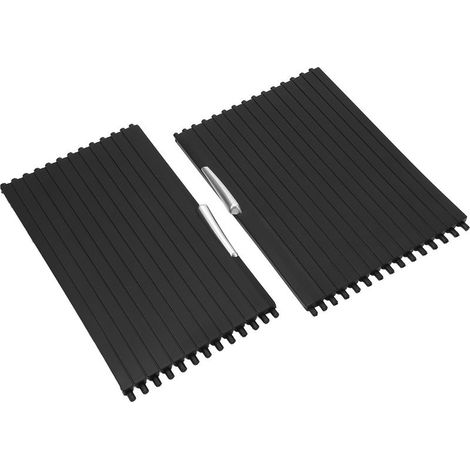 Couvercle de Store Enrouleur de Console Centrale Avant, 2 Pièces Couvercle de Store Enrouleur de Support de Verre de Console Avant 51166954943 Remplacement pour E70 X5 SAV E71 E72 (1/5)