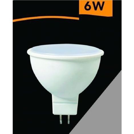 Lampadina Led Mr16 6w 12v Luce Fredda 6500k Calda 3000k Naturale 4000k Mr16-12v (1/5)