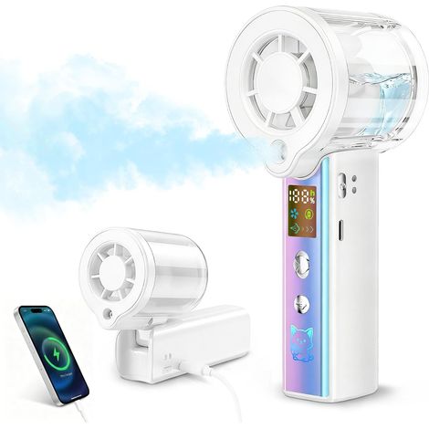 Ventilateur portable (blanc) (1/5)