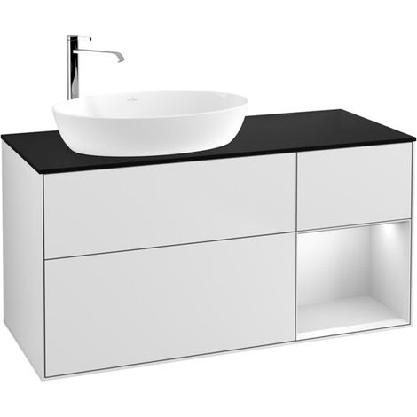 Villeroy & Boch F932MTMT Meuble sous-lavabo Finion F93 (1/2)