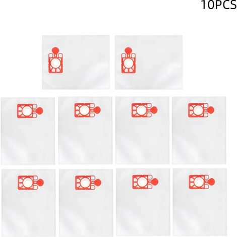 (10 pièces - Chine continentale) Sacs à poussière en microfibre Nispira NVM-1CH compatibles avec les aspirateurs Henry HVR200A et Hetty. Référence Numatic Hepa-Flo NVM-1CH : 604015 (1/4)