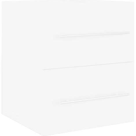 Maison Exclusive - Waschbeckenunterschrank Weiß 41x38,5x48 cm Hol