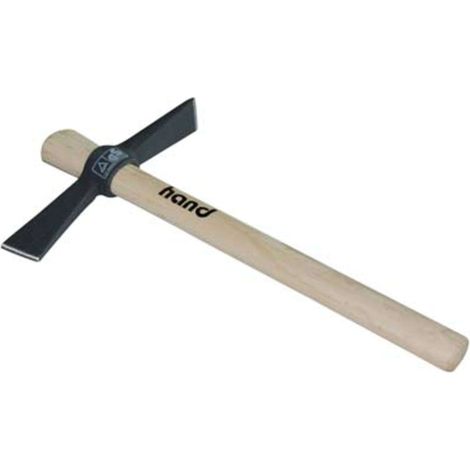 Martellina muratore malepeggio m.legno hand acciaio forgiato sm.mm 27x36 gr 400