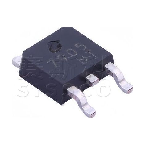 Changdian/Changjing CJ7905 TO-252-2 5V 1,5A Régulateur de tension négative à trois bornes Composants électroniques (5 pièces)
