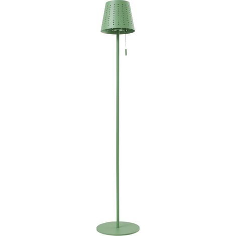 Lindby Lámparas solares 'Hilario' en Verde de Metal