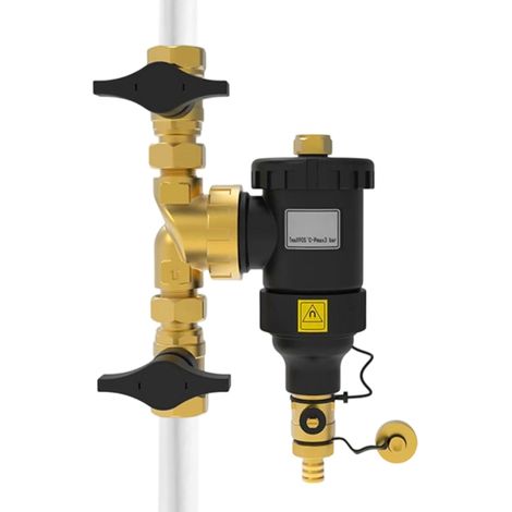 Filtre Magnétique pour Eau de Chaudière Filtration par Montage Mural avec Filetage Dn20 et Dn32 - Filtration Pour Éliminer Tartre, Rouille Et Sédiments,Pour Purification Rouille Tartre (1/5)