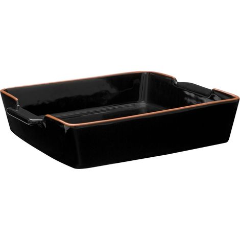 Premier Housewares Calisto Square Black Glazed Baking Dish (1/5)
