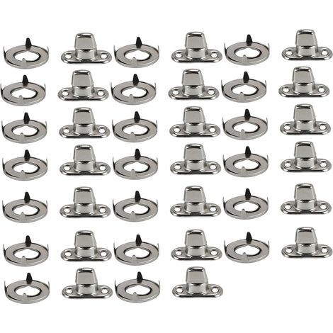 20 Ensembles D'Attaches à Verrouillage Rotatif de Qualité Marine, Œillet et Goujon à Bouton Tournant, pour Boutons Tournants de Fixation en Toile, Installation Facile, Facile à Utiliser (1/5)