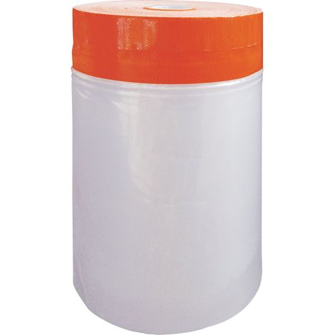 Bâche Façadier Adhésive (Lisière 38mm) - P736 Transparent 20m x 550mm