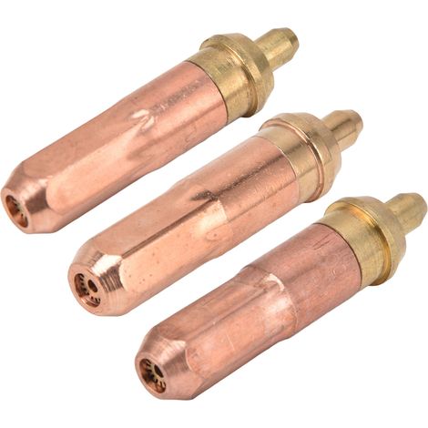 Jeu de 2 buses de coupe G03-300 pour chalumeau oxyacétylène, embouts 1 2 3, consommables de soudure au propane, pièces de rechange torche, accessoires professionnels. (1/5)