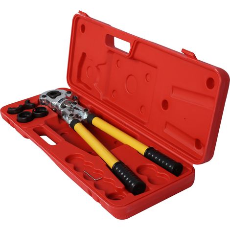 Alicate prensar tubos Tenazas Tubo multicapa aluminio Tubería PEX TH 16-32mm
