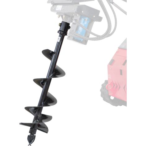 Mw Tools – Tarière hydraulique ø300 mm – Longueur 1150 mm pour mini chargeurs – Compatible mandrin MLAC6 – SKU MLAC9
