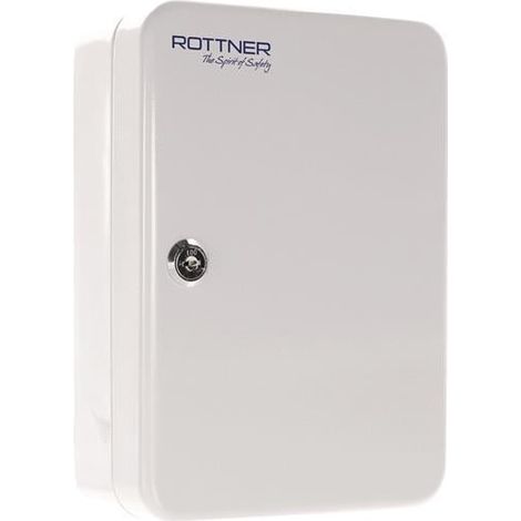 Caja de llaves SK 10 H250x B180x T85mm gris claro STA Cant.Ganchos 20 ROTTNER (1/2)